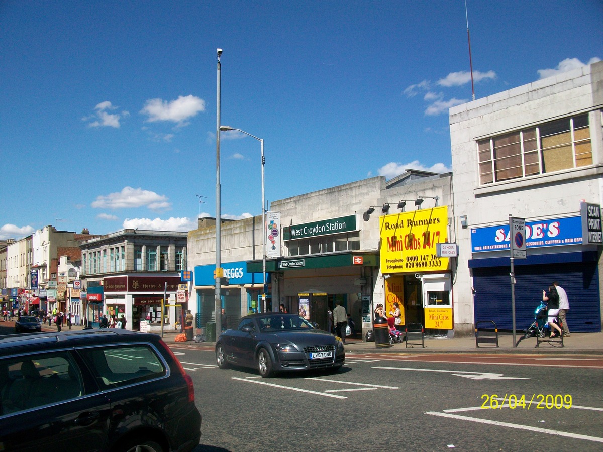West Croydon Station in Southern Days